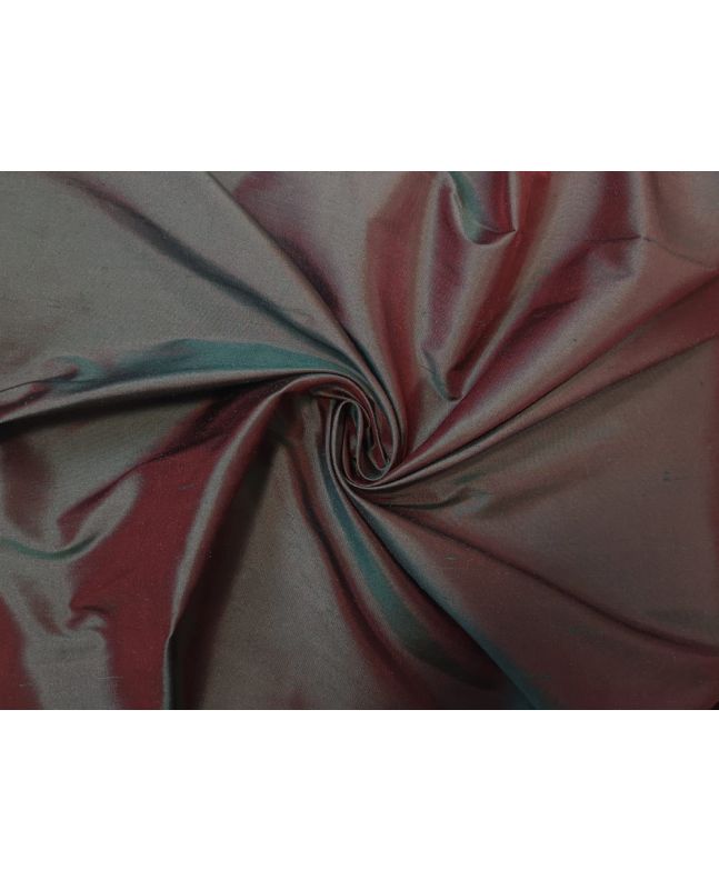 Two Toned Silk Dupion, Seaweed