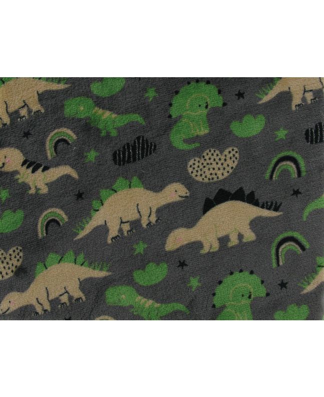 Ultra Soft Cuddle Fleece, Dandy Dinosaurs