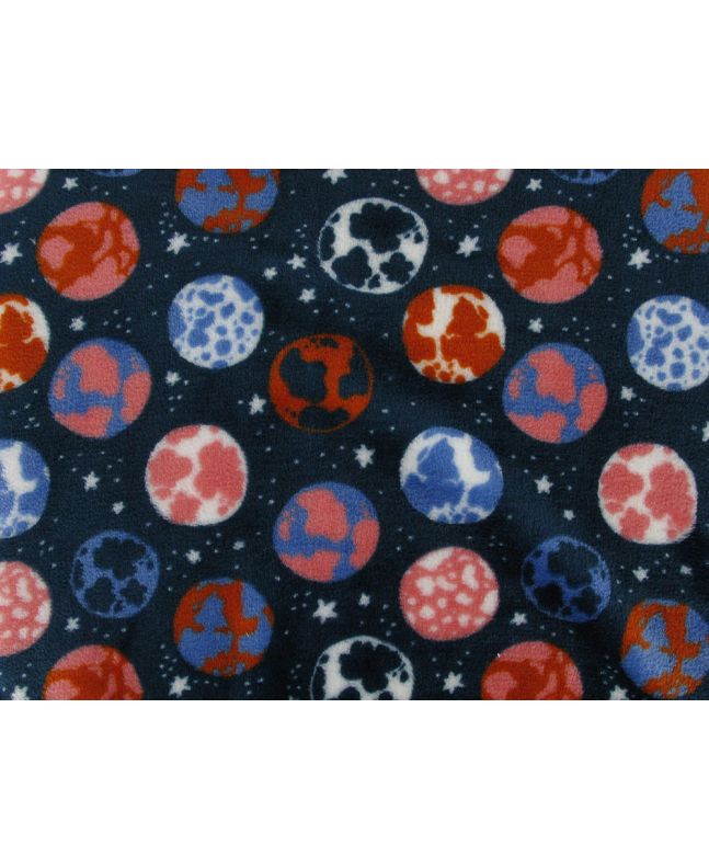Ultra Soft Cuddle Fleece, Space Planets