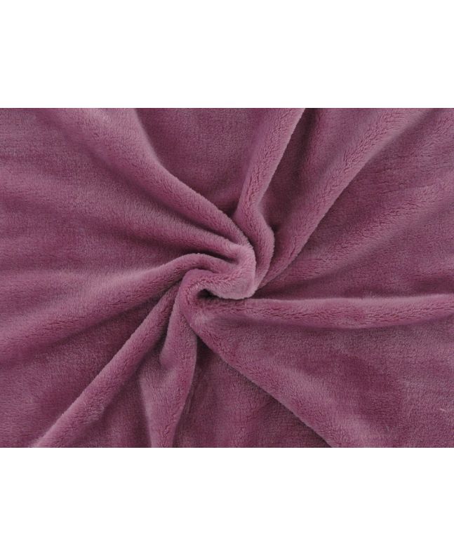 Ultra Soft Plain Cuddle Fleece, Dusky Pink