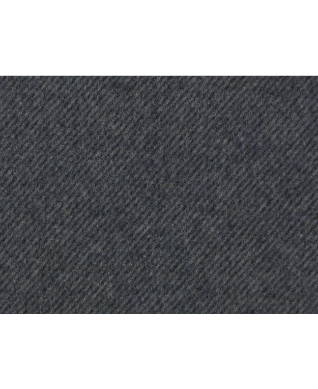 Vigo Brushed Stripe Italian Wool Blend, Grey