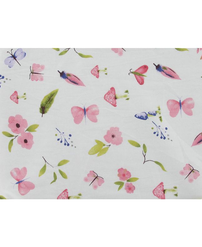 Watercolour Butterfly Cotton Print