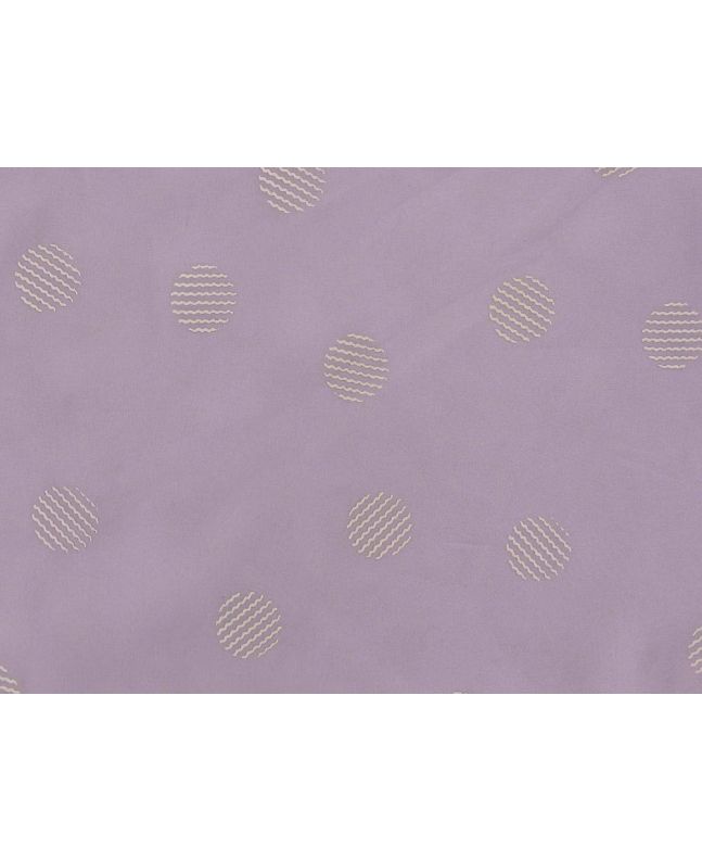 Wavy Spot Printed Chiffon, Pink