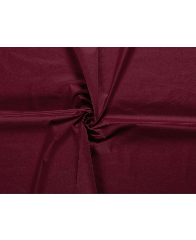 Wide Width Polycotton Sheeting, Wine
