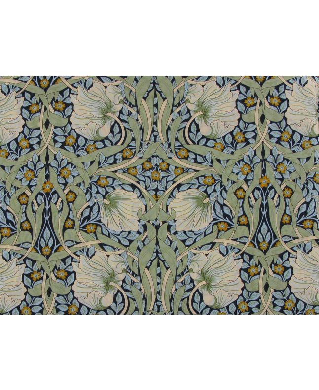 William Fora Pima Cotton Lawn, Navy