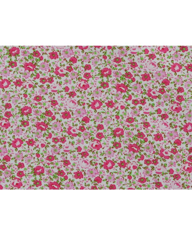 Wiltshire Mini Garden Walk Cotton Poplin Print, Pink