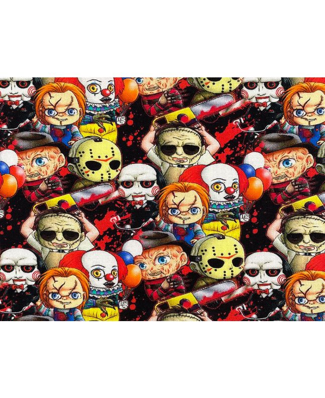 With Friends Like These Cotton Print
