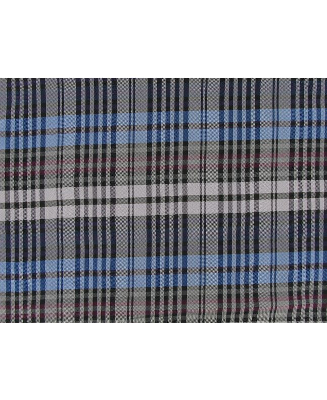 Woven Narrow Width Silk, Arden Check