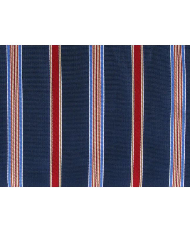 Woven Narrow Width Silk, Club Stripe