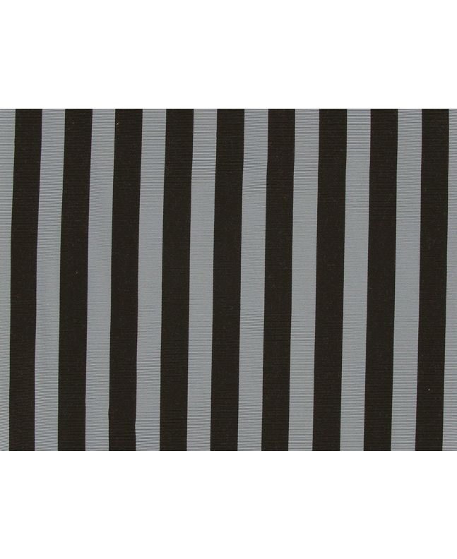Woven Narrow Width Silk, Contrast Stripe