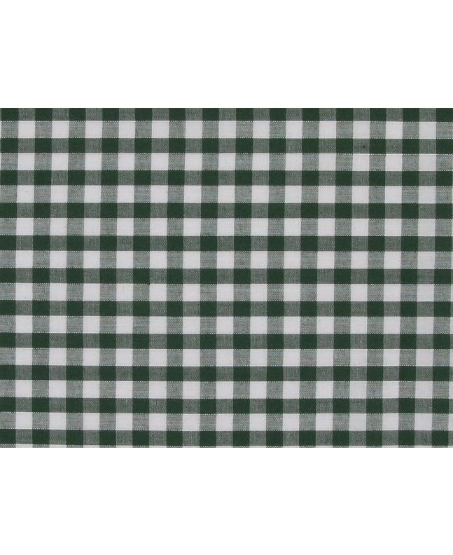Woven Polycotton Gingham, 1/4 inch, Green