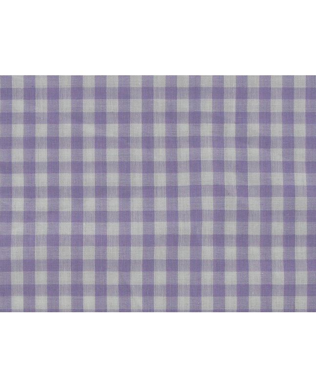 Woven Polycotton Gingham, 1/4 inch, Lilac