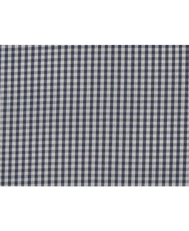 Woven Polycotton Gingham, 1/8 inch - Navy
