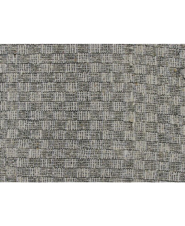Woven Raw Silk Noile, Checks