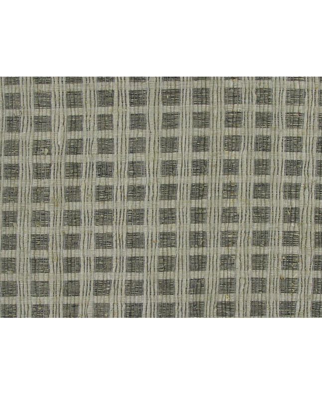 Woven Raw Silk Noile, Mini Squares