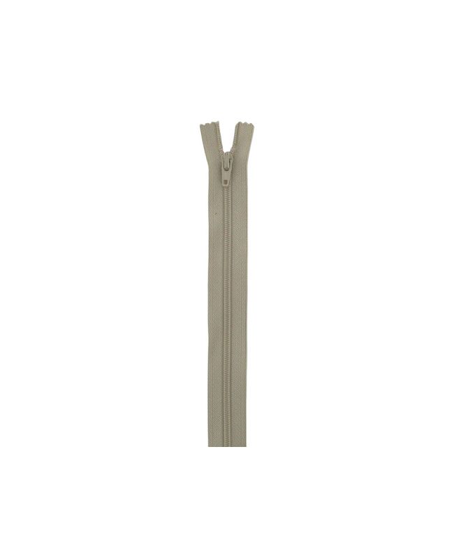 YKK Close End Dress Zip, 8 Inch, Beige