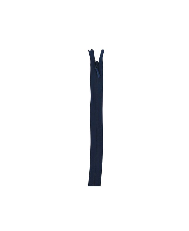 YKK Concealed Invisible Close End Dress Zip, 8 Inch, Admiral