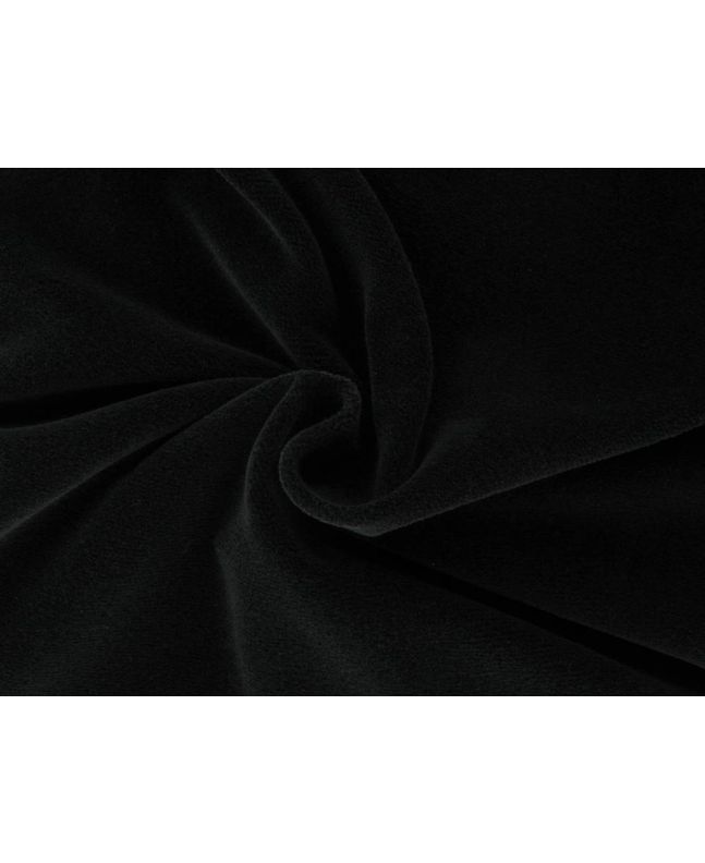Zante Plush Cotton Pile Velvet, 530 gsm, Anthracite